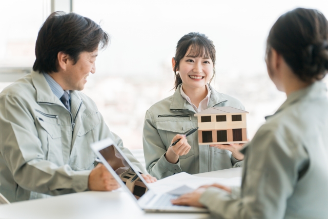 工務店との打ち合わせ